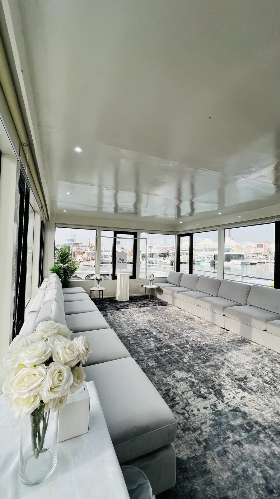 Houseboat interior